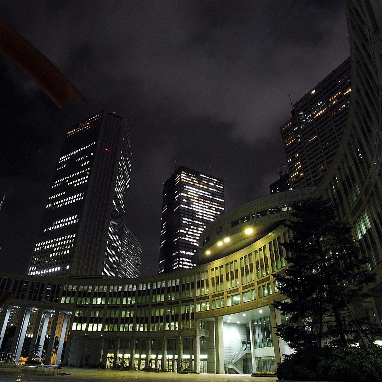 都庁広場・・