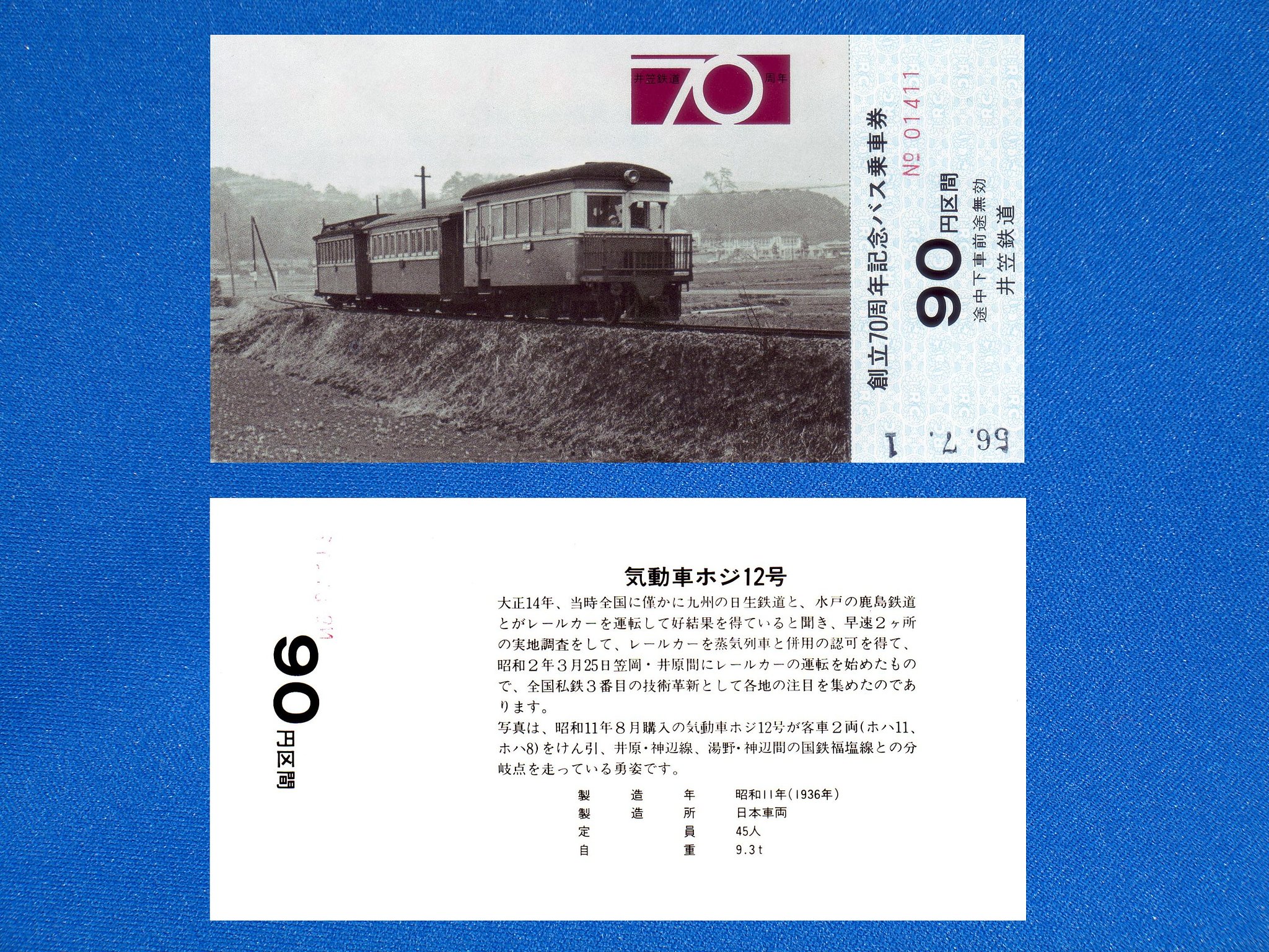 記念乗車券④