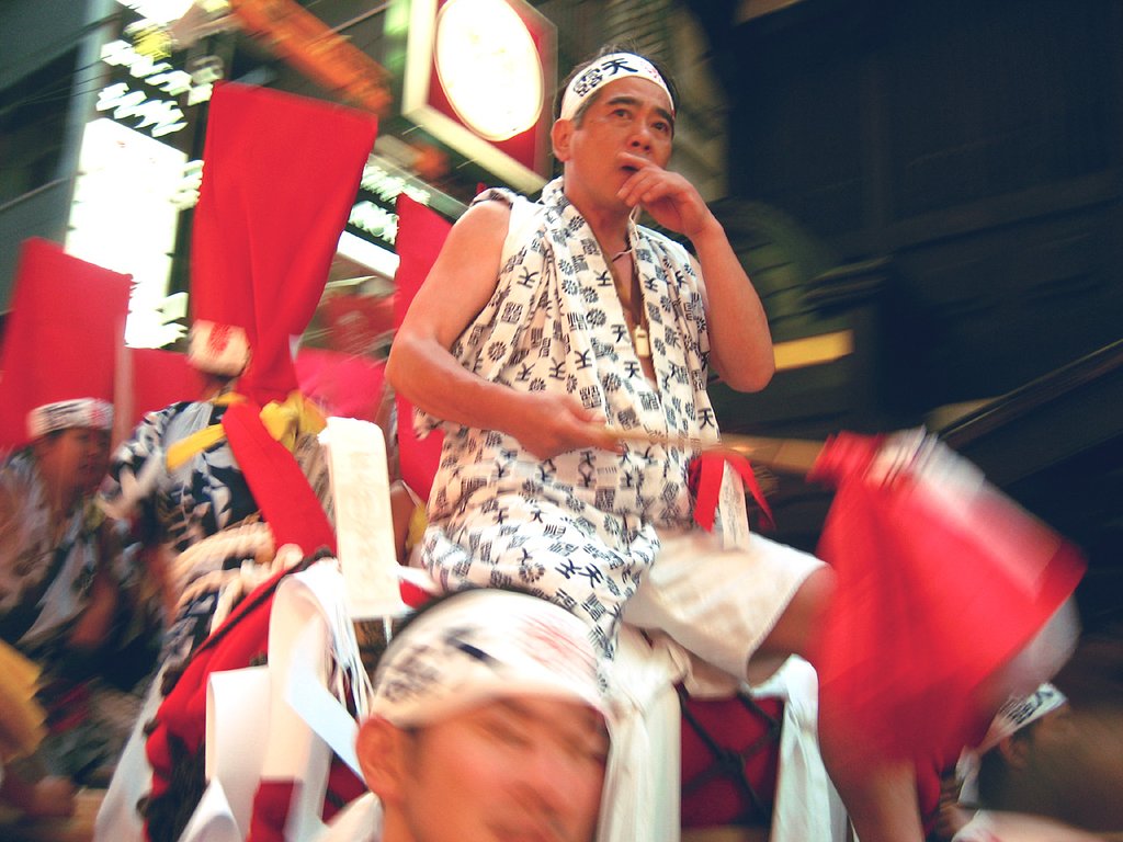 【祭】露天神祭山車！