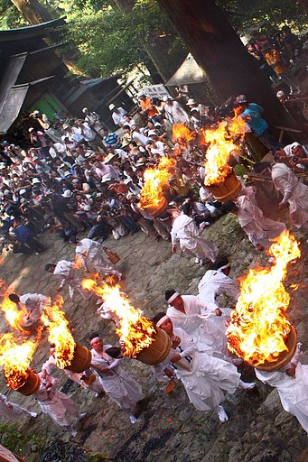 【祭】　那智の火祭り