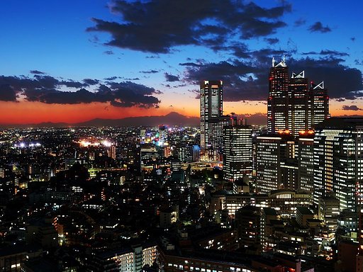 新宿　夜景