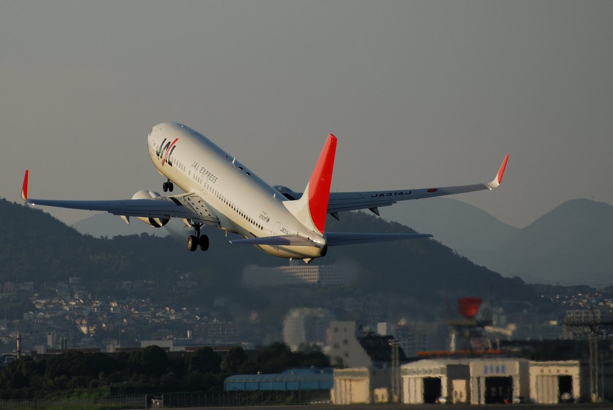 離陸一発　!