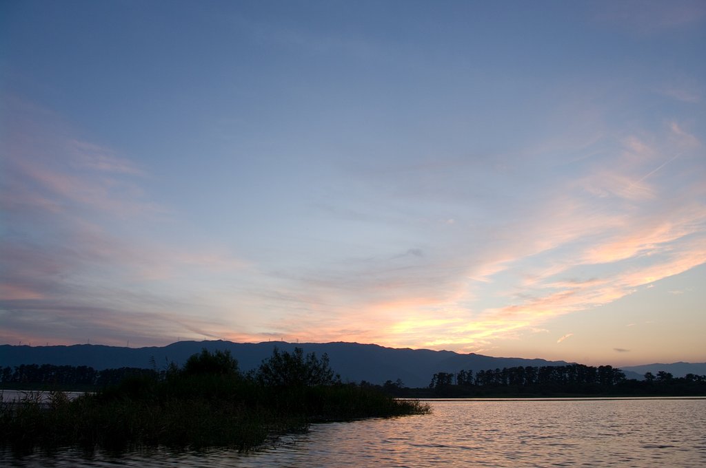 ある日の夕景