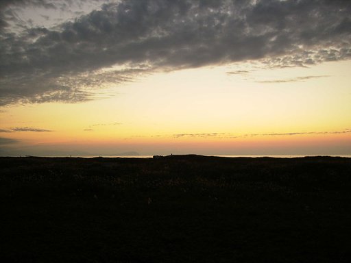 【瞬】夕日
