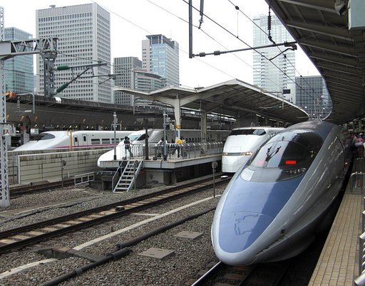 東京駅　500系のぞみ