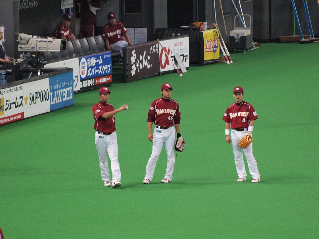 試合前