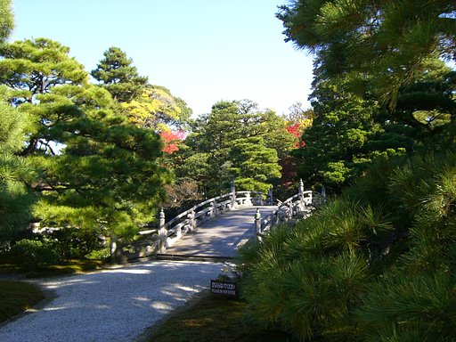 御所見学⑦　御池庭