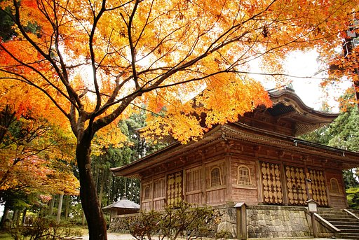 滋賀県比叡山延暦寺にて