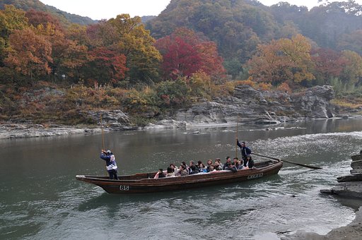 紅葉見物