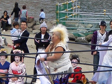 熱海にプロレスがやってきた。