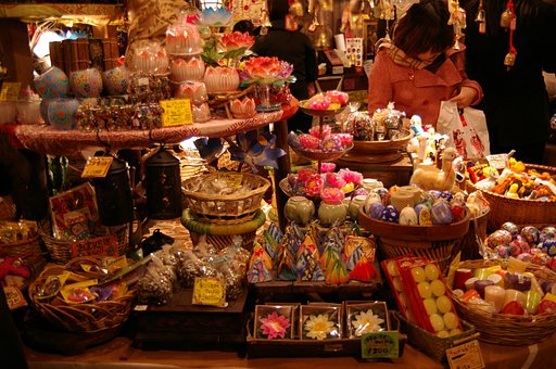 中華街の雑貨屋