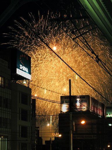 納涼花火は