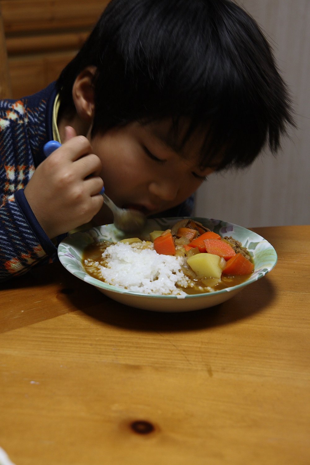 バーモントカレー、食います