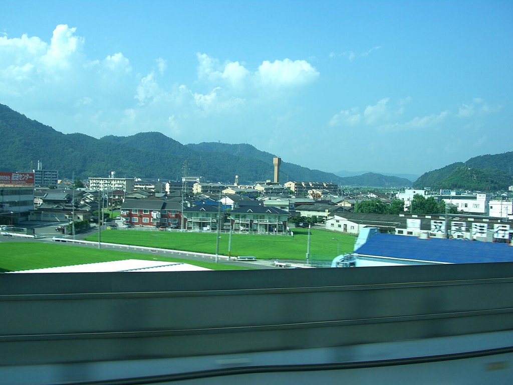 山陽新幹線車窓風景　