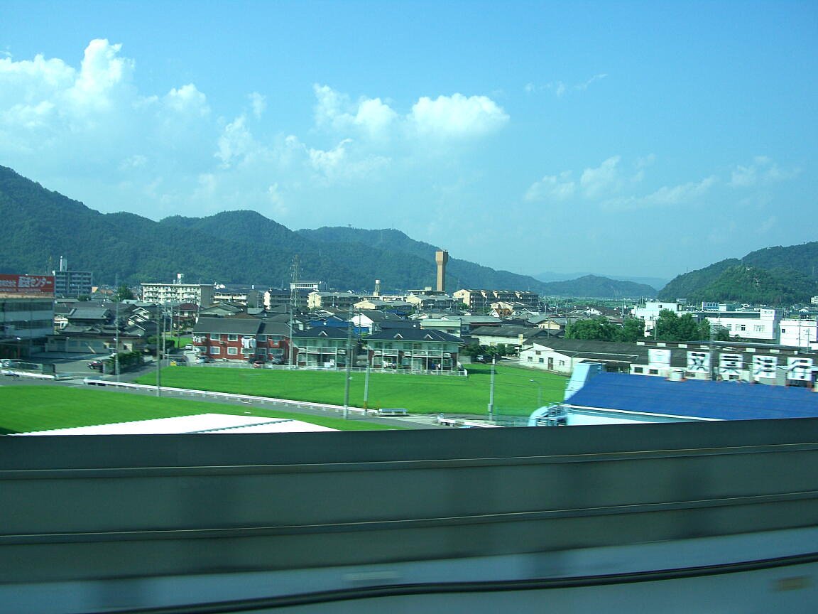 山陽新幹線車窓風景　