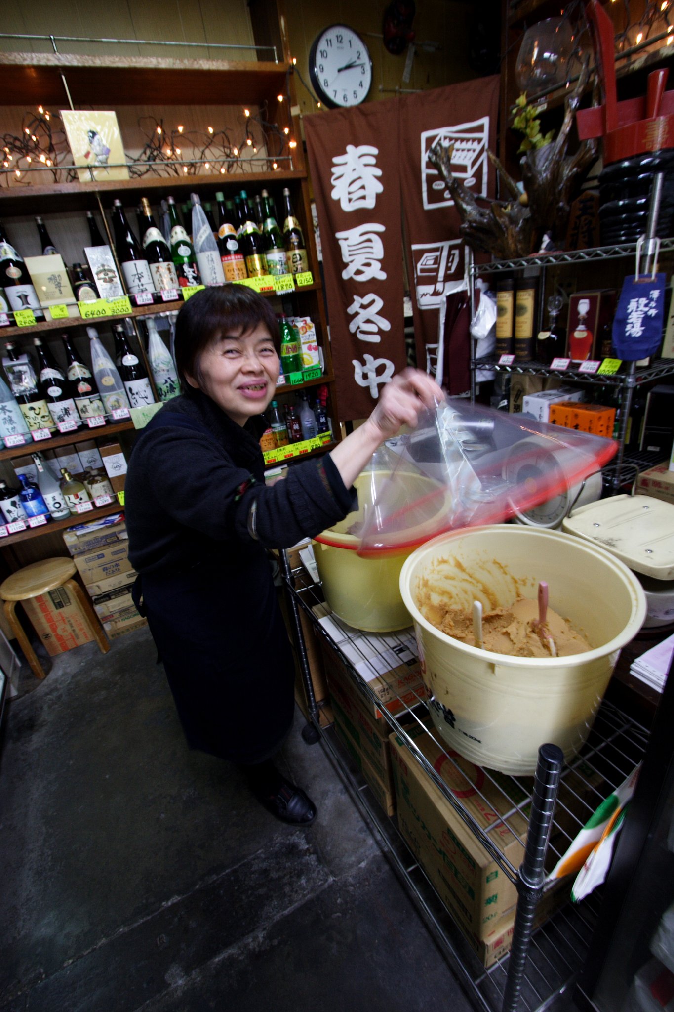 神楽坂の酒屋さん