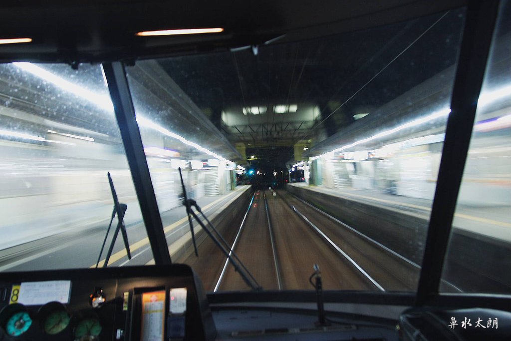 特急電車で・・・
