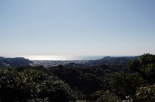 輝く海面