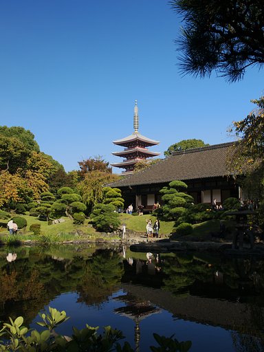 伝法院の庭園