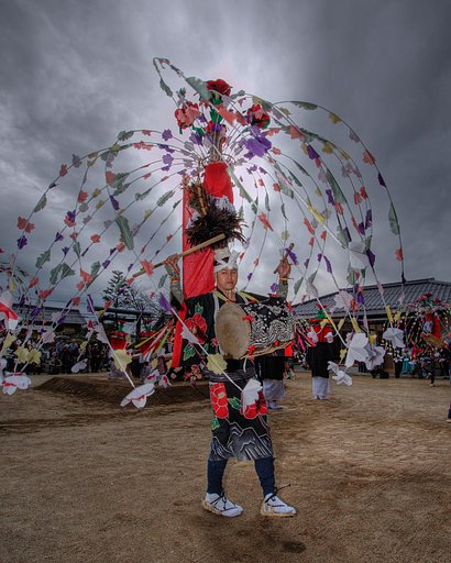 【秋影】　神事踊り