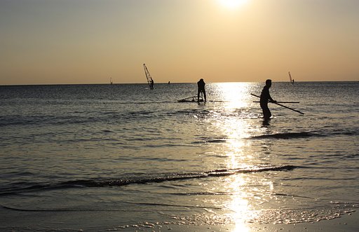 穏やかな浜辺