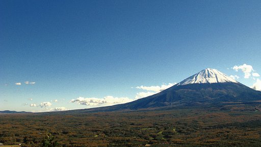 秋・紅葉台の富士