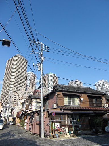 佃島の風景