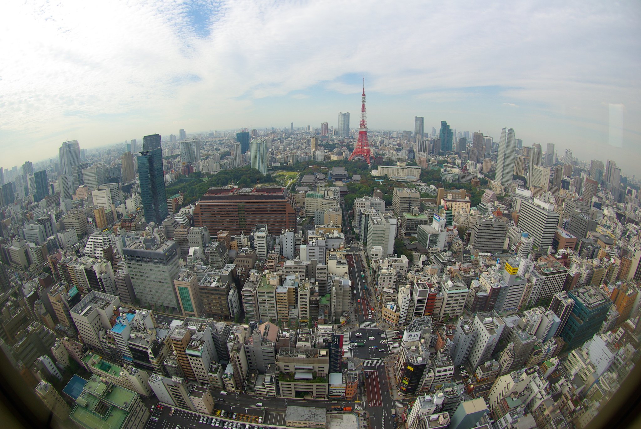 東京タワーの見える風景