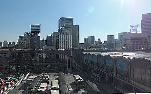 地下鉄車窓からの風景
