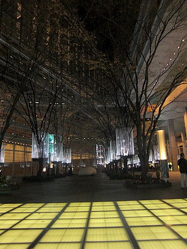 国際フォ−ラムクリスマスイルミネーション