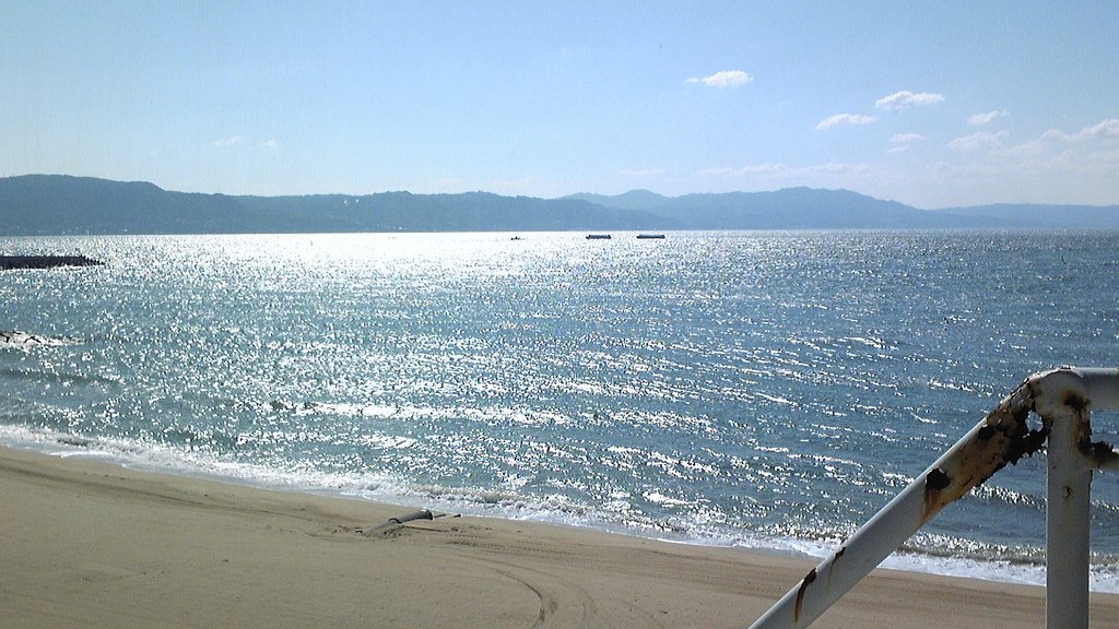 瀬戸内の浜辺