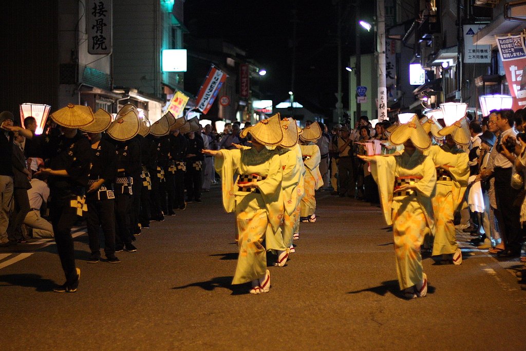 風の盆前夜祭