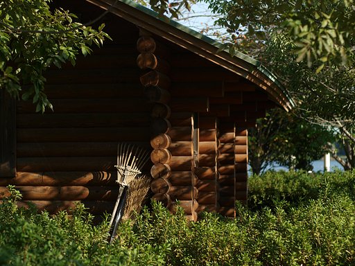 【秋影】小屋