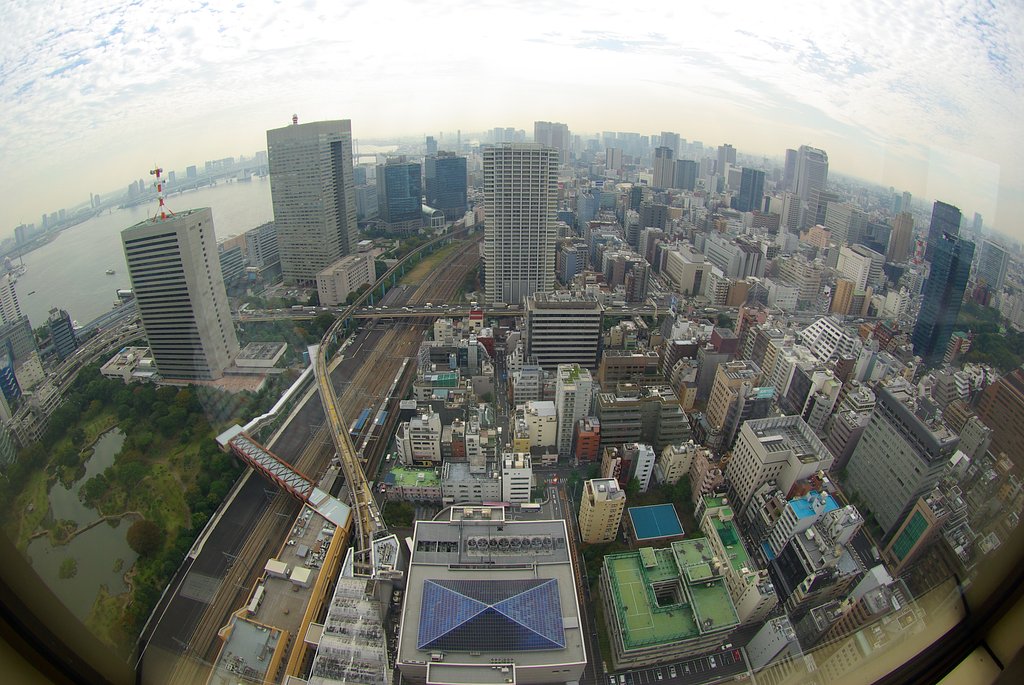 レインボウブリッジの見える風景