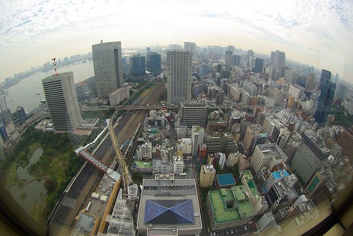 レインボウブリッジの見える風景