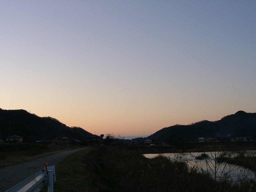 綺麗な夕焼けに！