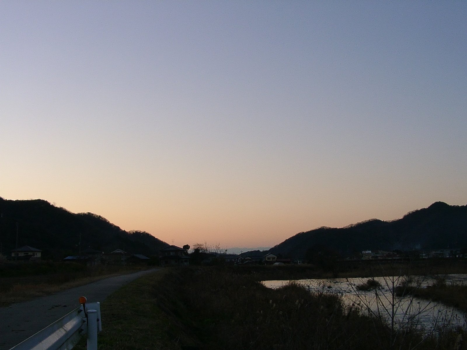 綺麗な夕焼けに！