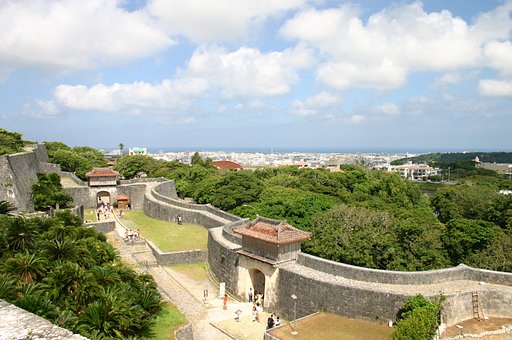 首里城からの景色