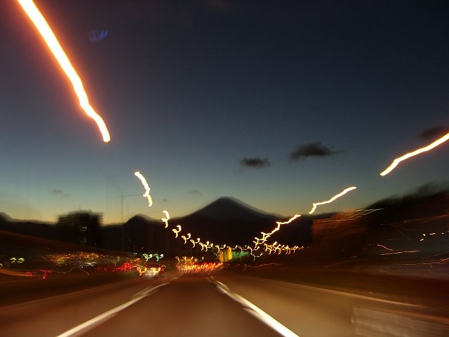 １００KM/h 富士山