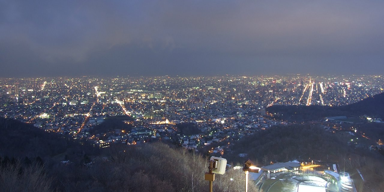 大倉山より