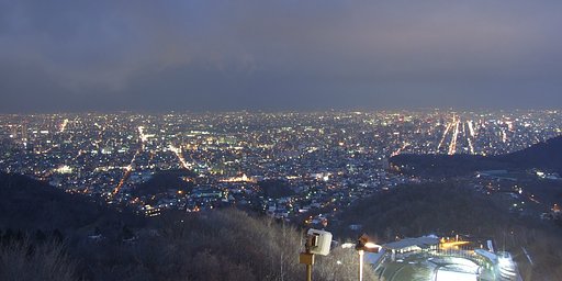 大倉山より