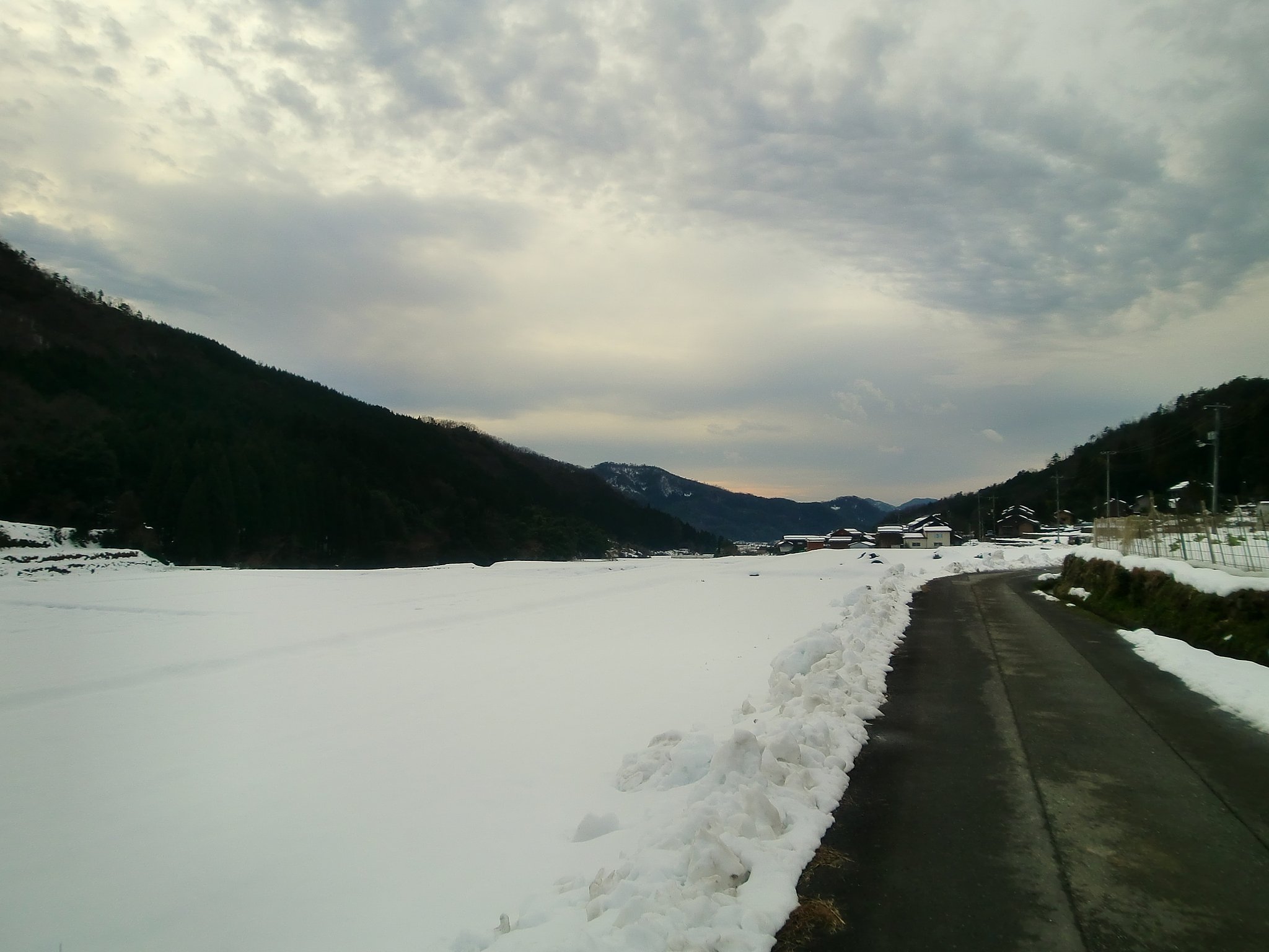 今日の夕暮れ