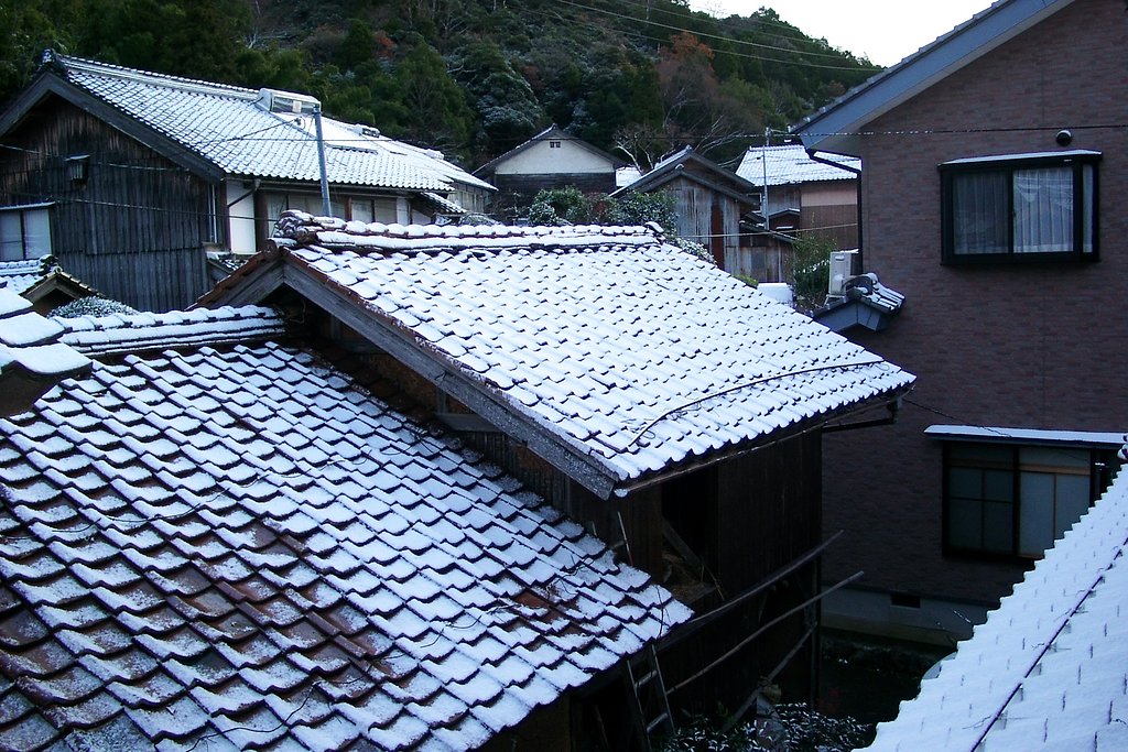 又雪が！