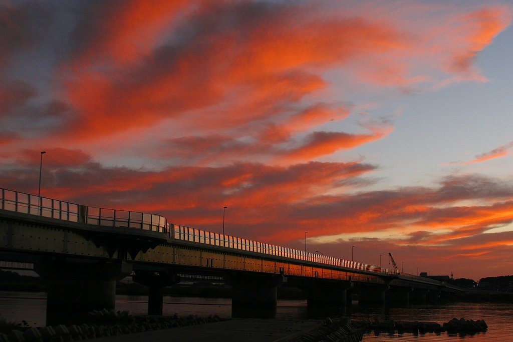 黄昏色の空