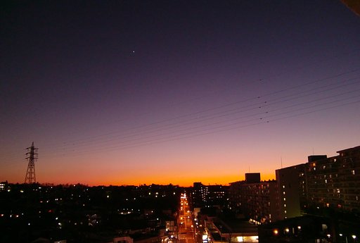 〜　夕焼け２態-01　〜