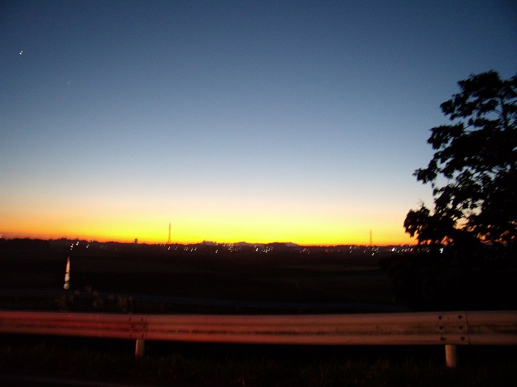夕焼け・・・^^;