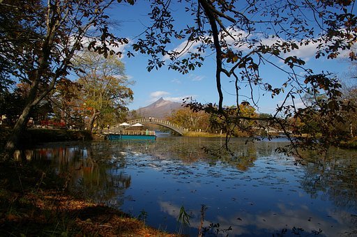 大沼の秋