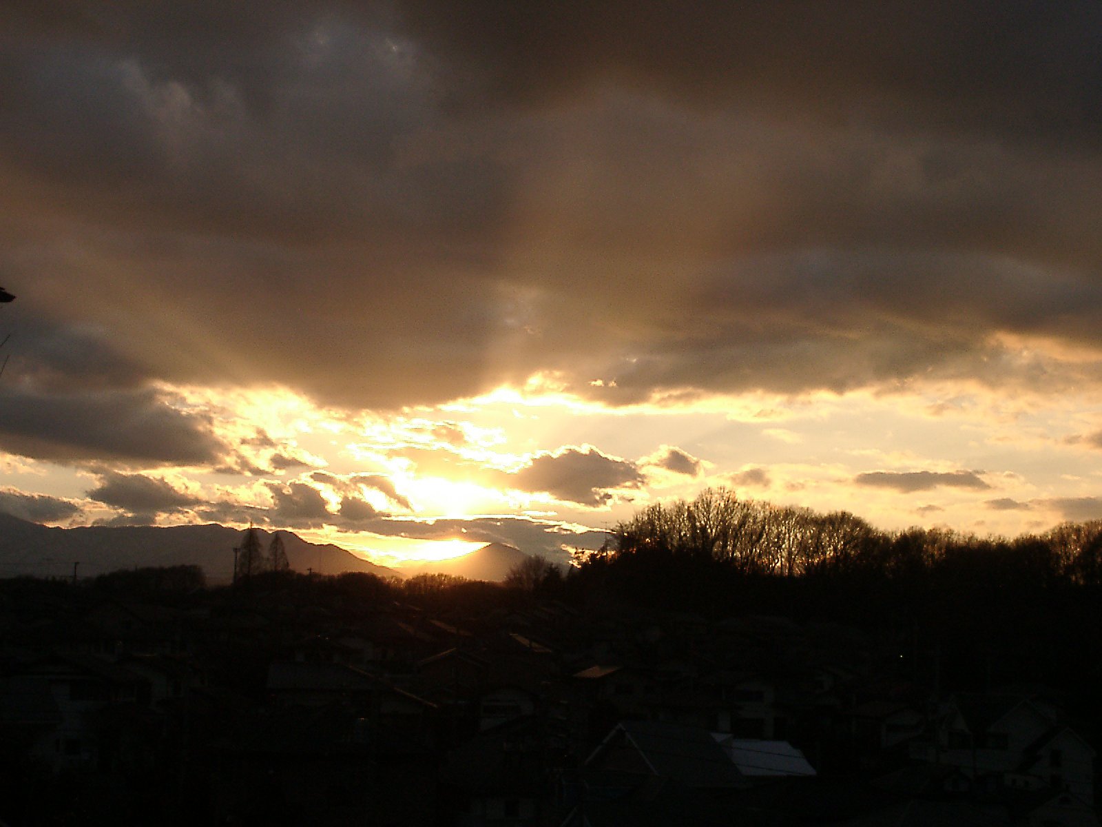 《番外》 〝逆天使のハシゴ〟の夕日