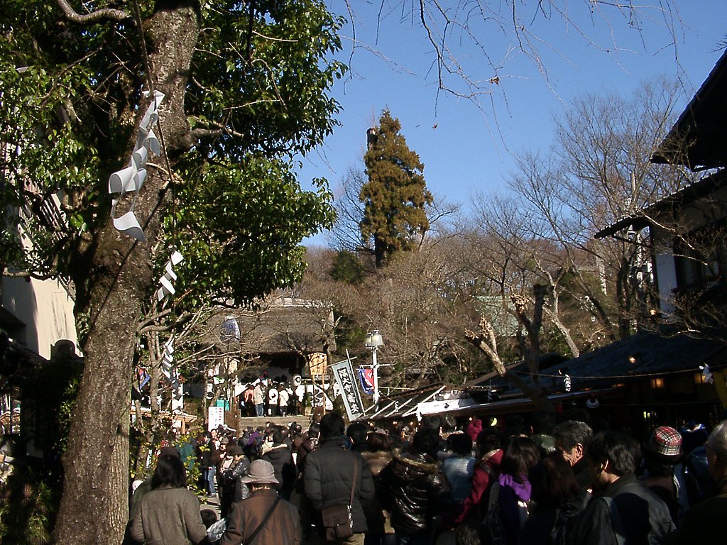 ●初春スケッチ-01　深大寺①