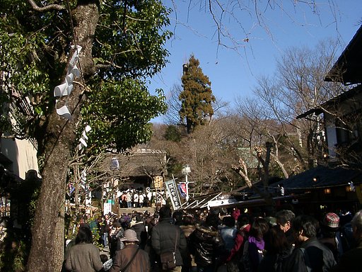 ●初春スケッチ-01　深大寺①